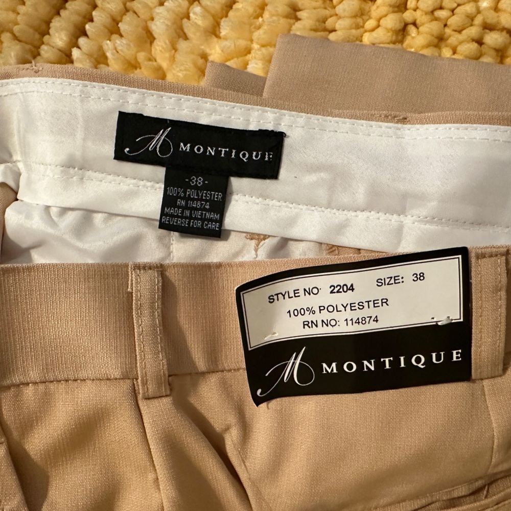 Monique women’s dress slacks size 38